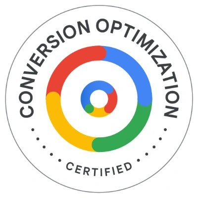 Google Conversion Optimization certified